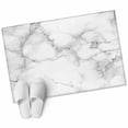 thumbnail image 2 of Rectangle Area Rug 2x3ft, Simple White Black Marble Texture Non-Shedding Washable Area Rug, Modern Abstract Art Non Slip Low-Profile Rugs for Living Room, Bedroom Dining Room, 2 of 9