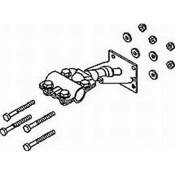SeaStar SA27149P Stainless Steel Clamp Block Kit for Outboard Engines