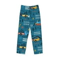 thumbnail image 4 of Disketp Construction Trucks Men'S Pajama Pants - Ultra Soft Fleece Sleep And Lounge Pants (Size: S-Xxl), 4 of 9