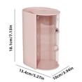 thumbnail image 3 of Yesbay Makeup Brush Holder Storage Box ,Rotatable Design Earring Bracelet Hair Accessories Organizer, 3 of 10