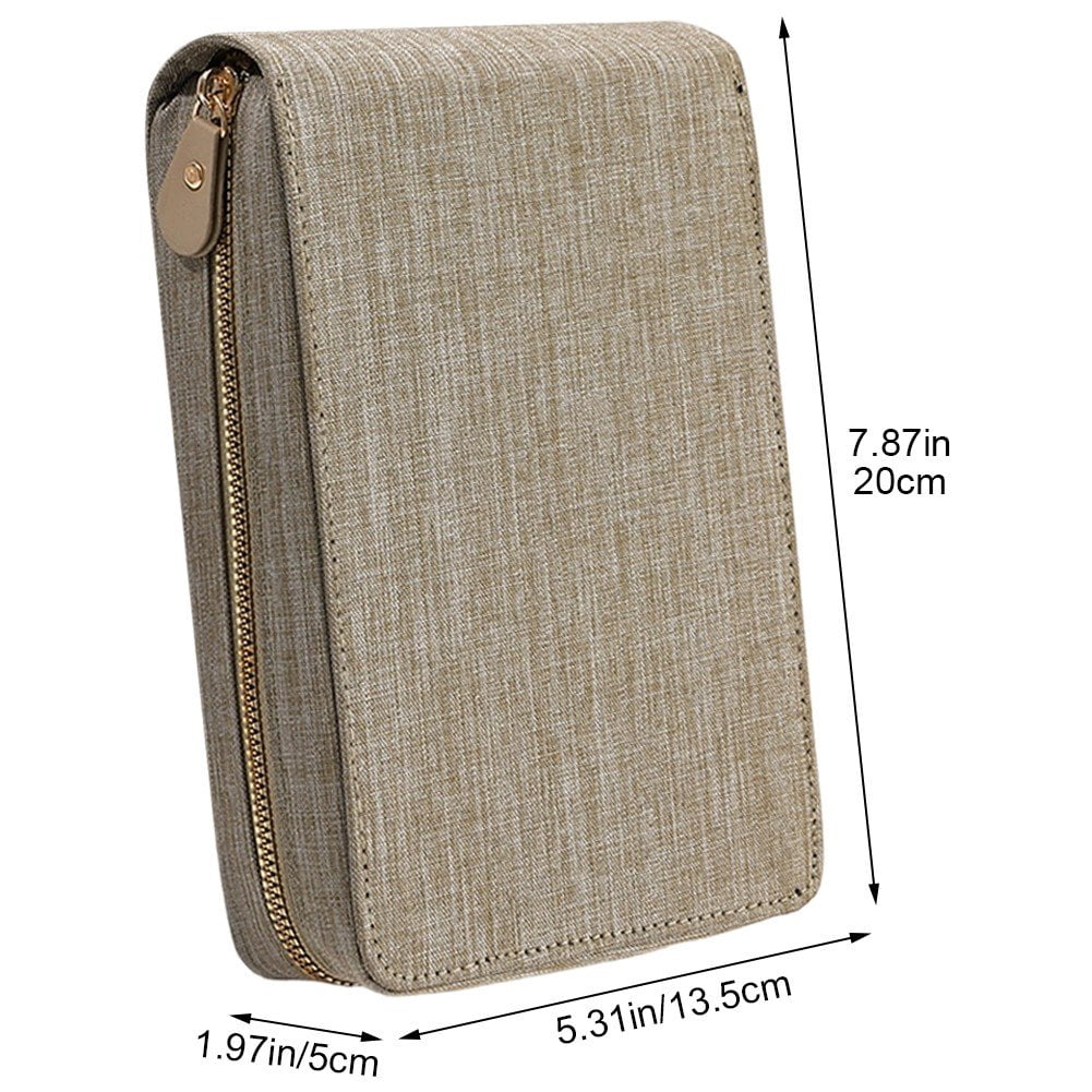 Empty Circular Knitting Needles Storage Bag Knitting Kit Case Organizer Bag for Crochet Hooks Sewing Accessories Kit Bag