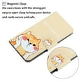 thumbnail image 5 of SaniMore for Samsung Galaxy S23 6.1" 2023 Wallet Case, Color Painting Pattern with Kickstand Card Slots Detachable Wrist Strap Girls Women PU Leather Case Magnetic Clasp for S23, Shiba Inu, 5 of 8