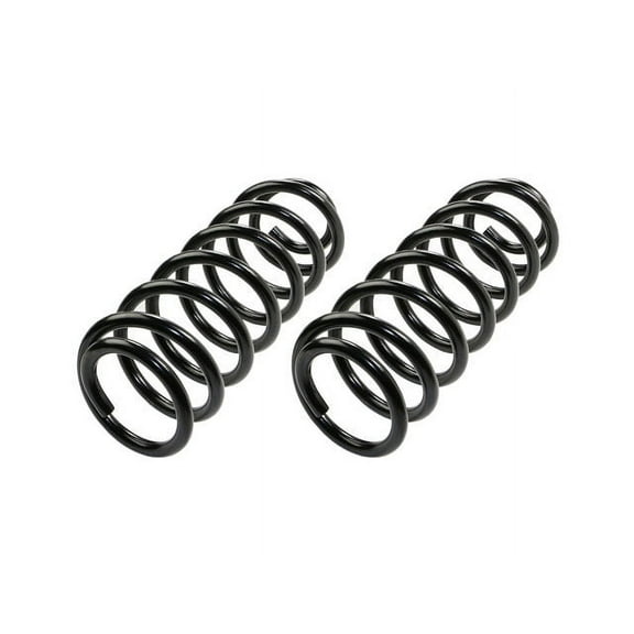 Rear Coil Spring Set - Compatible with 2008 - 2020 Dodge Grand Caravan 2009 2010 2011 2012 2013 2014 2015 2016 2017 2018 2019