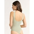 thumbnail image 3 of Joyspun Women's Everyday Seamless Bodysuit, Sizes S-3XL, 3 of 8