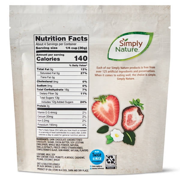 Dark Chocolate Strawberry, 4 oz - Pack of 3
