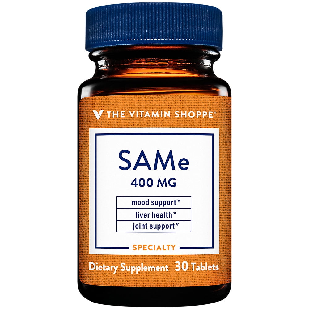 SamE 400mg Supports Mood, Joint, Liver Brain Function, Once Daily