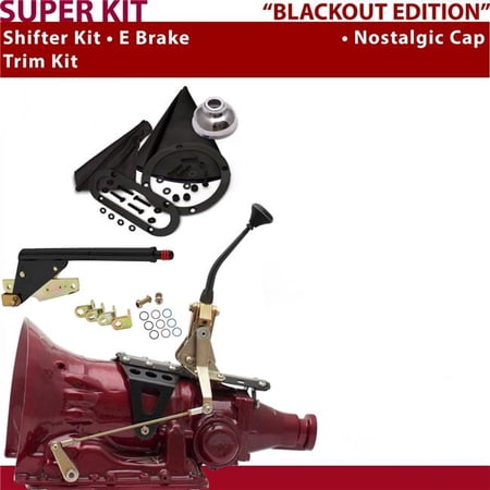 American Shifter TH400 Shifter Kit 8 in. E-Brake Trim Kit for CA58F