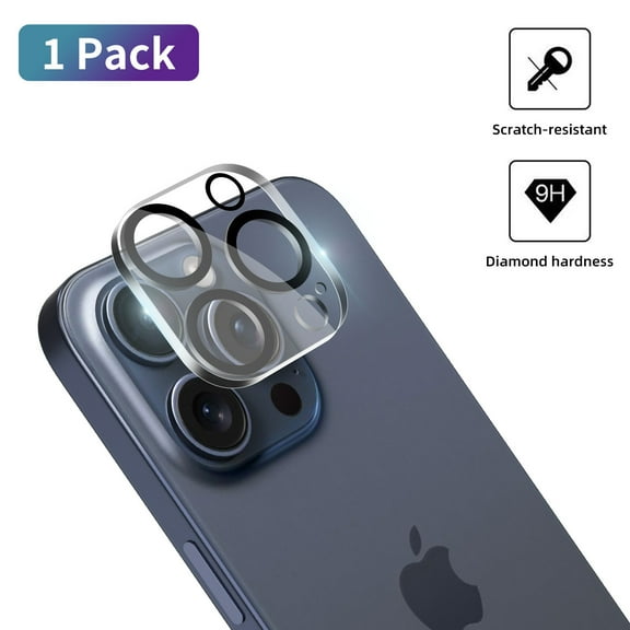 Elegant Choise Camera Lens Protector for iPhone 14 Plus/iPhone 14 Tempered Glass Film, Clear
