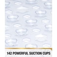 thumbnail image 6 of HITSLAM Bath Tub Shower Mat,40"x16" Washable Bathtub Mats,Suction Cups and Drain Holes to Keep Tubs Clean,Clear, 6 of 7