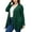 Dark_Green, variant on Women Lightweight Long Sleeve Knit Cardigan with Pockets,Black,XL,(S-3XL)