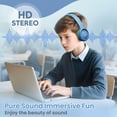 thumbnail image 4 of Auriculares para niños acer HK03 con limitador de volumen para colocar sobre las orejas con cable, 4 of 6