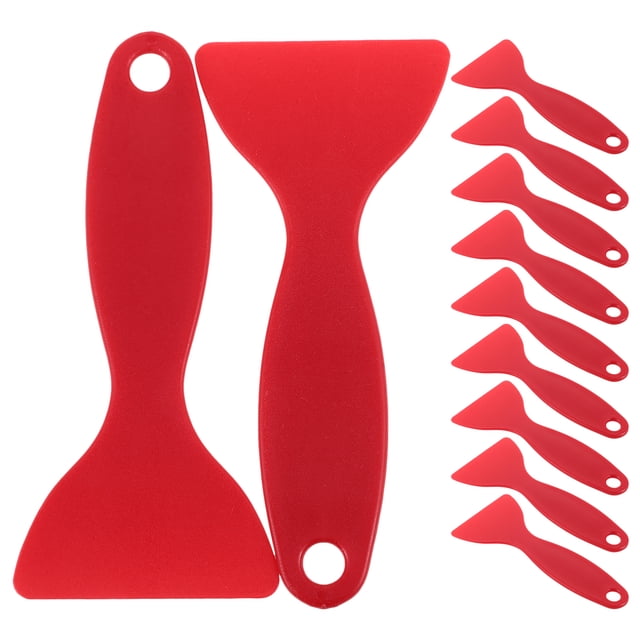 BRIGHTFUFU Raspador de hielo para congelador de 20 piezas, pala para quitar hielo, raspador de hielo para refrigerador, espátula para quitar hielo