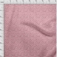 thumbnail image 4 of oneOone Cotton Flex Light Pink Fabric Floral Retro Craft Projects Decor Fabric Printed By The Yard 40 Inch Wide, 4 of 5
