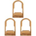 thumbnail image 1 of 3pcs Tea Showcase Rack Plate Display Stand Bamboo Desktop Holder Tea Block Storage Stand, 1 of 5
