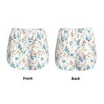 thumbnail image 5 of Picia Tulips Flowers Pattern Women's 2 in 1 Athletic Running Shorts High Waisted Workout Casual Gym Sweat Shorts with Comfy Liner Zipper Pockets-XX-Large, 5 of 9