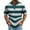 F3-Dark Green, variant on Mens Stripes Polo Shirts Short Sleeve Button Down Shirts Collared Fast Dry T-Shirt Breathable Athletic Casual Summer Top,Brown L