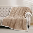 thumbnail image 2 of Manta polar Sherpa Gracelife, color beige, 200 x 230 cm, 2 of 9