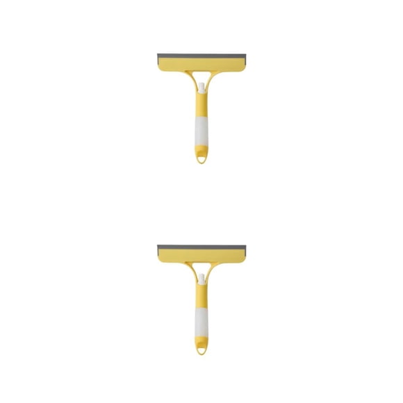 Injueey Rascador de vidrio Herramienta de limpieza de ventanas con rociador Lavadora de azulejos de piso Cepillo de Ducha Espejo Type1 NO1