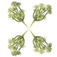 thumbnail image 3 of COMPUKAS Set of 4 Faux Green Plants Indoor Tabletop Decor with PVC Leaves for Party and Event Organizers, 3 of 8