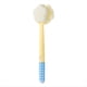 thumbnail image 4 of Cepillo de Baño con Flor de Dopamina, con Molinillo para Pies, Cuerpo de Ducha, Exfoliante de Espalda de Doble Cara, Paño de Baño Azul., 4 of 5