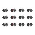 thumbnail image 4 of Eigraketly 2 piezas de guantes de ciclismo resistentes al desgaste para mujer, herramientas antideslizantes para montar, verano, transpirables, a prueba de Ciclismo Negro L Eigraketly OD026171-02, 4 of 6