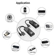 thumbnail image 2 of USB 2.0 Extender over Cat5 Cat5E Cat6 Ethernet Cable Transfer Up to 100M RJ45 Receiver with DC5V/2A Power Adaptor (EU), 2 of 3