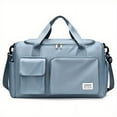thumbnail image 3 of Large Capacity Tote Storage Pouch, Lightweight Waterproof Sports Yoga Bag, Portable Travel Crossbody Bag, 3 of 5