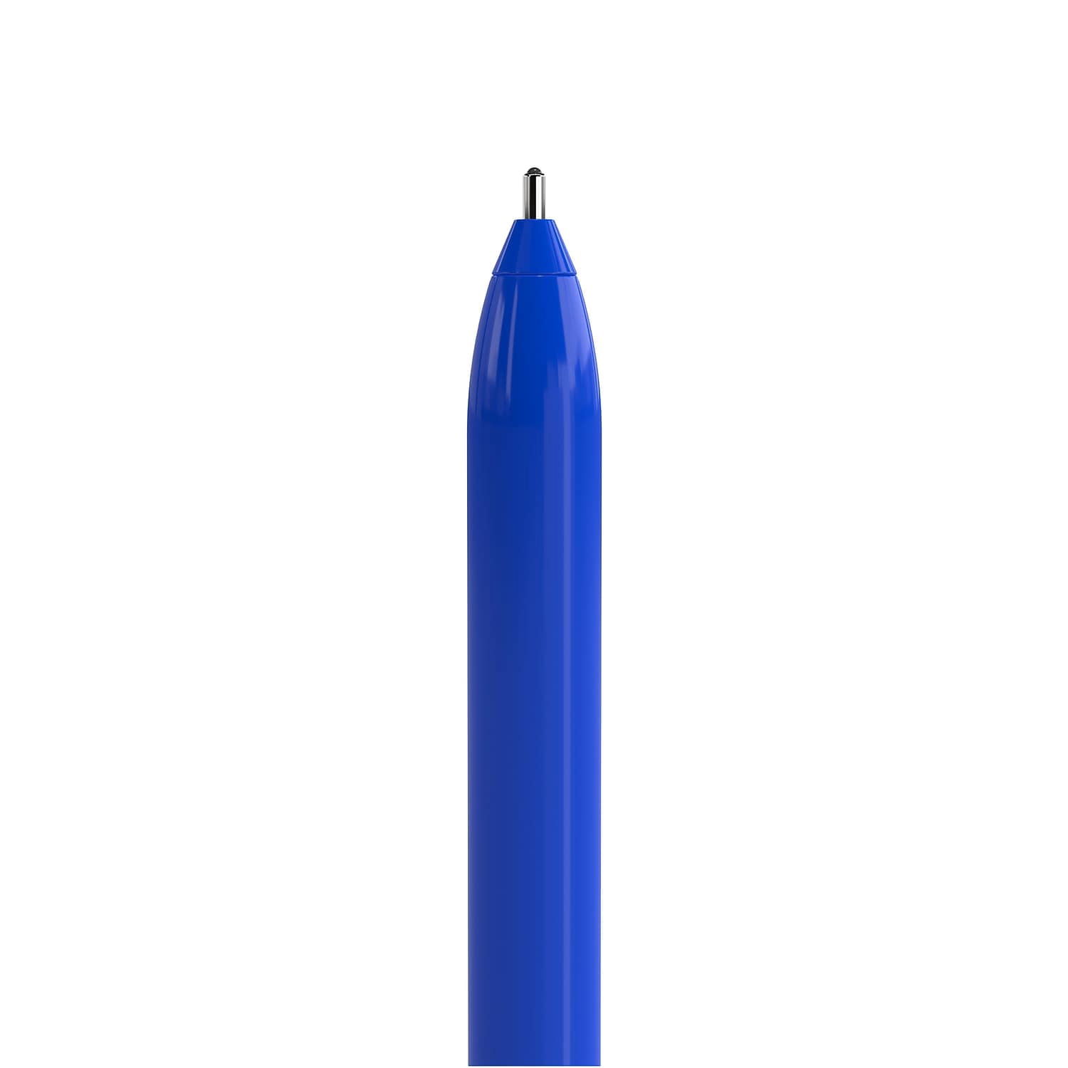 Staples TRU RED Ballpoint Pen Medium Point 1.0mm Blue 180/Carton TR52863-CCVS
