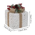 thumbnail image 3 of Hbdhejl Festive Led Lit Set: And Red Indoor/Outdoor Christmas With Main Power(3Colors), 3 of 6