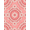 Pink, Pattern 12, variant on ODIKA 8'x10' Washable Area Rug Whimsical Tossed Petal Scattered Motifs Dotted Border Pink Cute Refined for King Size Bedroom Under Bed, Master Suite, Non-Shedding, Easy Care