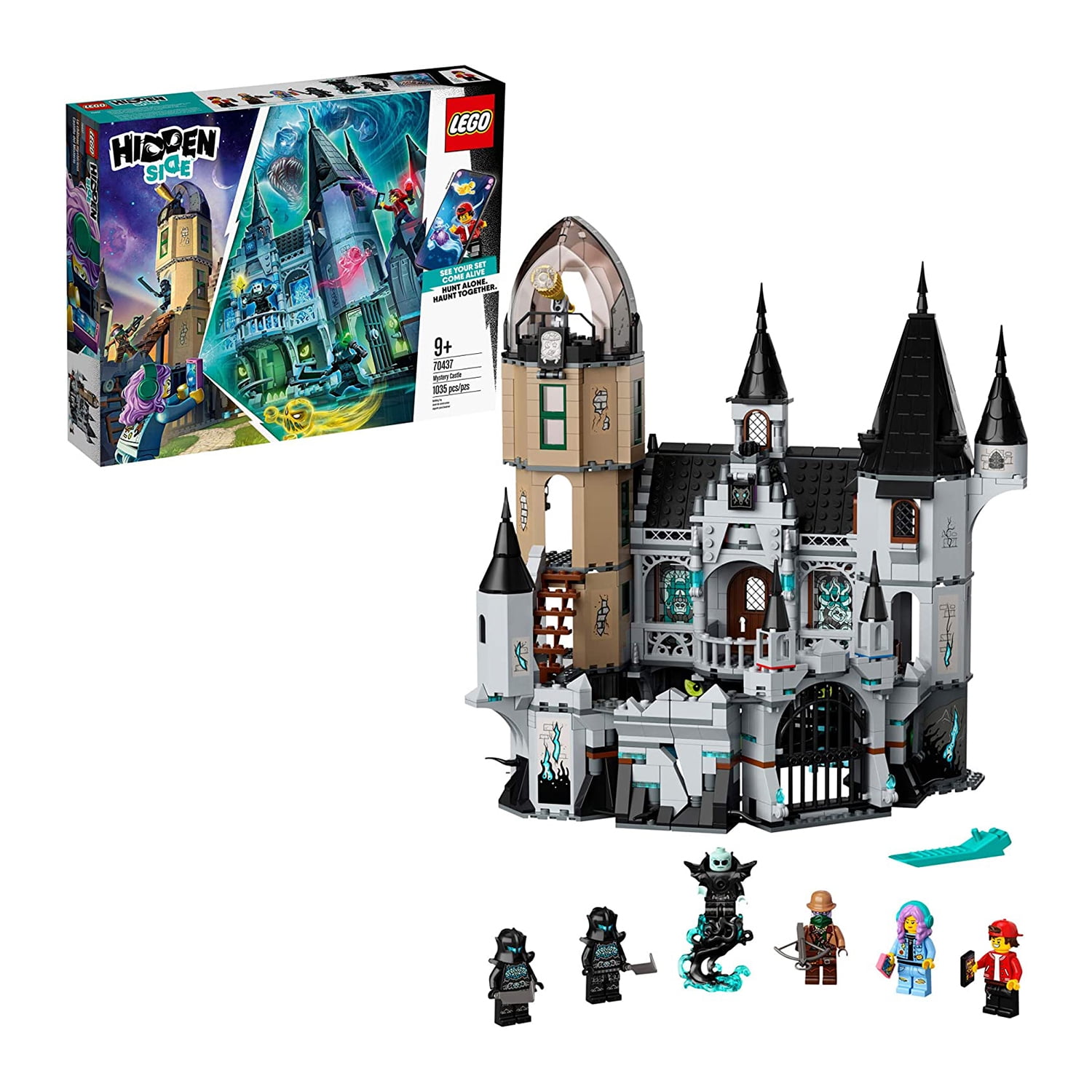 LEGO 70437 Hidden Side Mystery Castle 1035 Piece Block Building Toy Set for Kids Walmart
