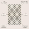 thumbnail image 2 of JONATHAN Y JONATHAN  Y Isla Ogee Trellis Indoor/Outdoor Area Rug 4 X 6 - Beige/Navy, 2 of 5