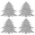 thumbnail image 1 of KAKOWELY 4PCS Xmas Tree Cutter Fork Bag Christmas Tableware Bag Practical Tableware Cover,7.87"X7.87"X0.08", 1 of 5