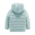 thumbnail image 4 of Ruyang Kids Boys Girls Padded Puffer Jackets Lightweight School Down Quilted Coat Fall Winter Warm Zipper Hooded Outwear, 4 of 9