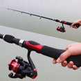 thumbnail image 2 of Portable Fishing Rod and Spinning Left Right Hand Fishing Reel Travel Combo Kits, 2 of 6