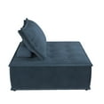 thumbnail image 2 of DHP Paloma Upholstered Single Sofa Chair, Textured Taupe Fabric, 2 of 8