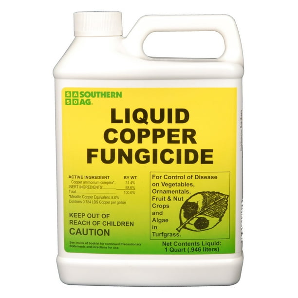 Liquid Copper Fungicide For Plant Diseases 32fl oz Bottle by