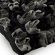 thumbnail image 3 of Funda de almohada negra, moderna funda de almohada a cuadros, 30 x 30 cm (12 x 12 pulgadas), fundas de cojín cuadradas de fieltro, decoraciones 3D de Halloween en negro y gris - Midnight Punch, 3 of 5