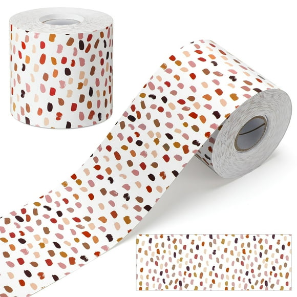 Bordes para tablón de anuncios Zonon Boho Dots, 20 m x 7,6 cm