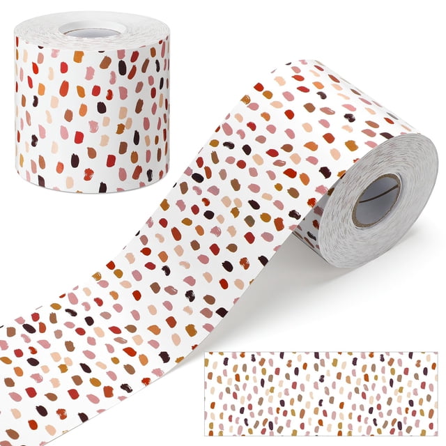 Bordes para tablón de anuncios Zonon Boho Dots, 20 m x 7,6 cm