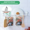 thumbnail image 4 of Yayeee Pot Holders Kitchen Heat Resistant with Pocket 7"x9.8" Cotton Oven Cooking Hot Pads, Red Vibrant Flowers, 4 of 7