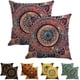 thumbnail image 2 of 2 fundas de almohada con apariencia de lino que se utilizan para decorar almohadas, cojines, cojines de sofá, fundas de almohada, estampados de mandalas y estilo étnico bohemio de playa. oso de fresa Electrónica, 2 of 4