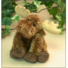 "Stuffed Animal - Soft Plush Toy for Kids - 5"" Sitting Moose, Every Wishpets stuffed animal is very huggable and super cute. By Wishpets"