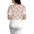 thumbnail image 3 of ToBeInStyle Womens Relaxed Fit Dolman Blouse Top Soft Feel, 3 of 5