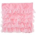 thumbnail image 2 of Baby Doll Bedding Layered Window Valance, Pink, 2 of 6