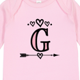 thumbnail image 4 of Inktastic Letter G Monogram Tribal Arrow Girls Long Sleeve Baby Bodysuit, 4 of 5