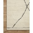 thumbnail image 5 of Loloi Fabian Ivory / Charcoal 2'-7" x 7'-6" Area Rug, 5 of 7
