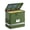 Green-12.2"x6"x10.2", variant on Fireproof File Box With Lock  Document Storage Organizer Suitable For Hanging Folders In Letter Size Collapsible Reflective Strip Fast Find (12.2"*6"*10.2 Blue)