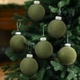 thumbnail image 3 of 8 bolas de terciopelo blanco XINYU para adornos navideños de 3,15 pulgadas, 3 of 7