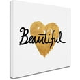thumbnail image 2 of Trademark Fine Art "Beautiful On White" Canvas Art by Lisa Powell Braun, 2 of 3
